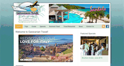 Desktop Screenshot of garavaniantravel.com